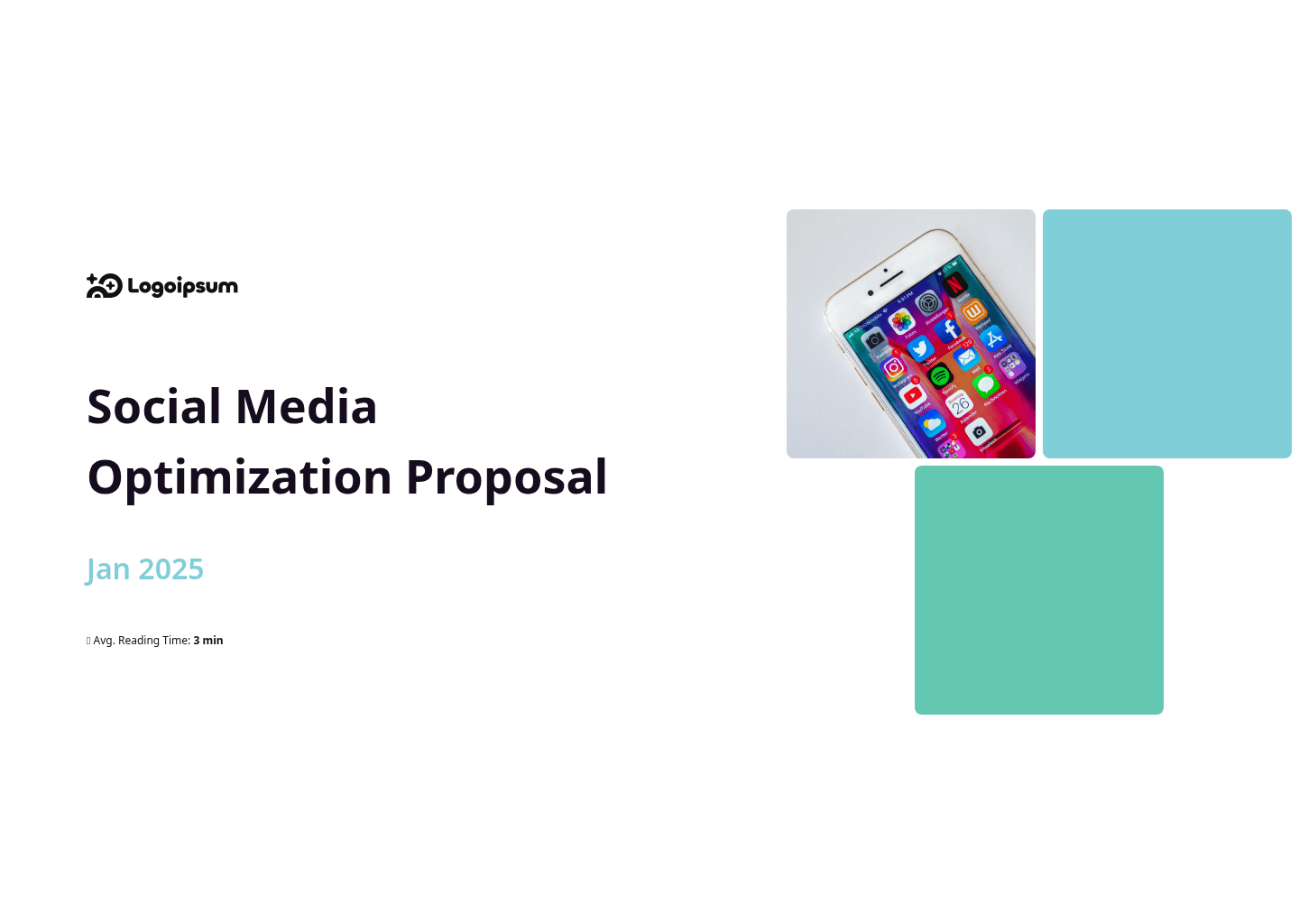 social media optimization proposal