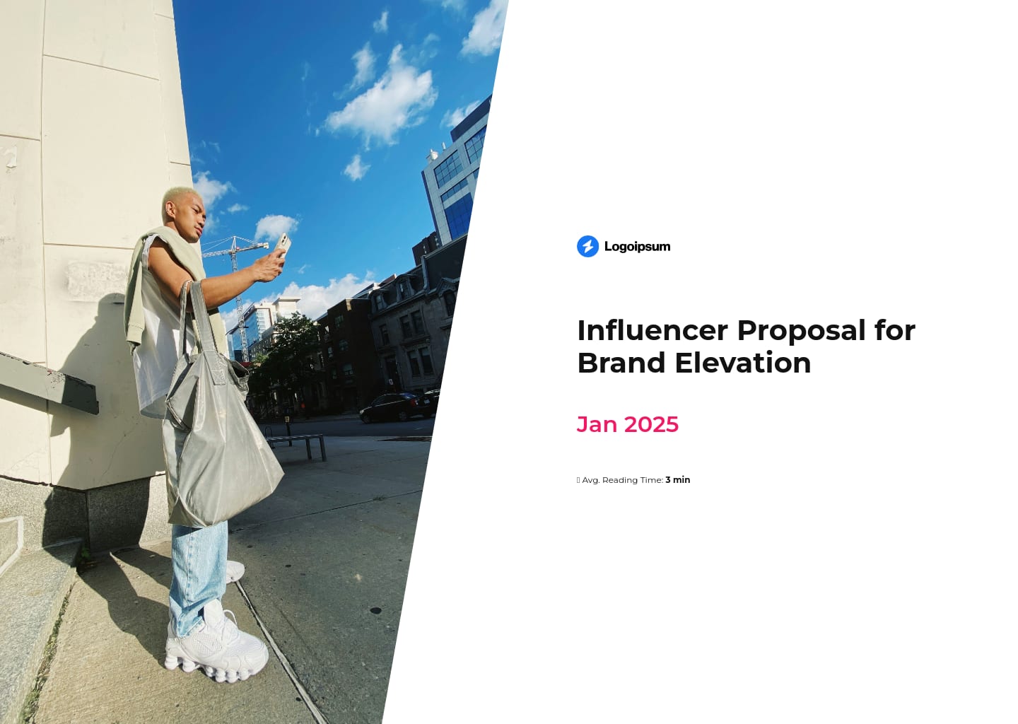 social media influencer proposal