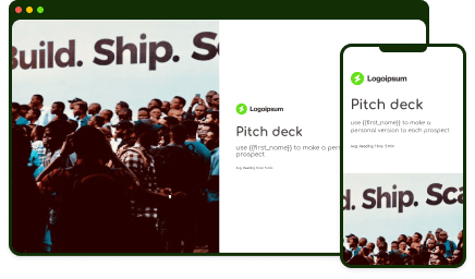 agency pitch deck creator