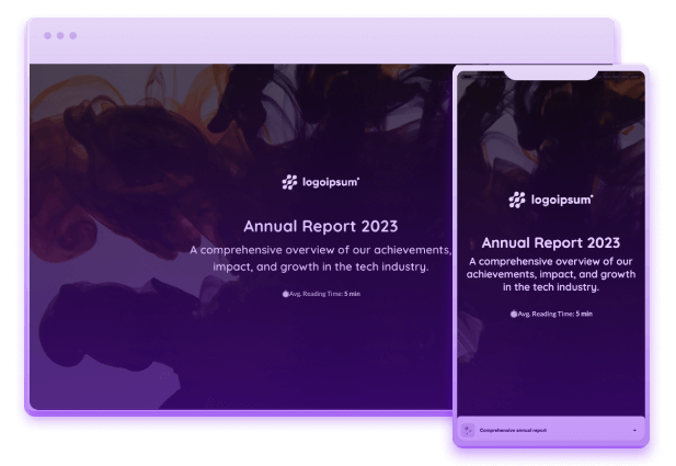 annual report designer