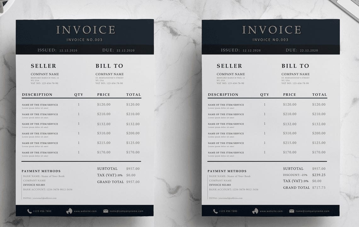 Free Invoice Template - Download and Send Invoices Easily - Wise