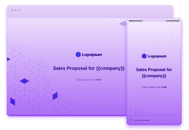 Sales Proposal Software