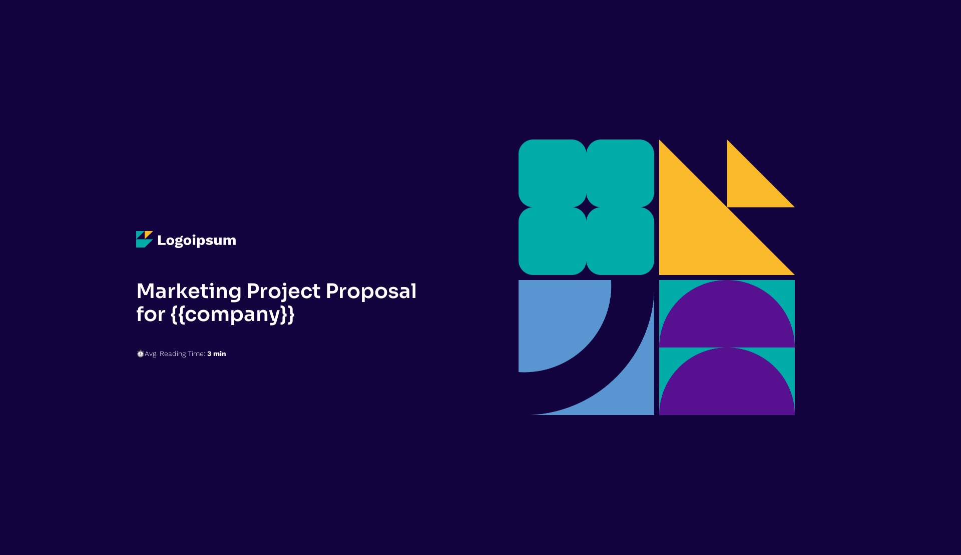 general sales proposal