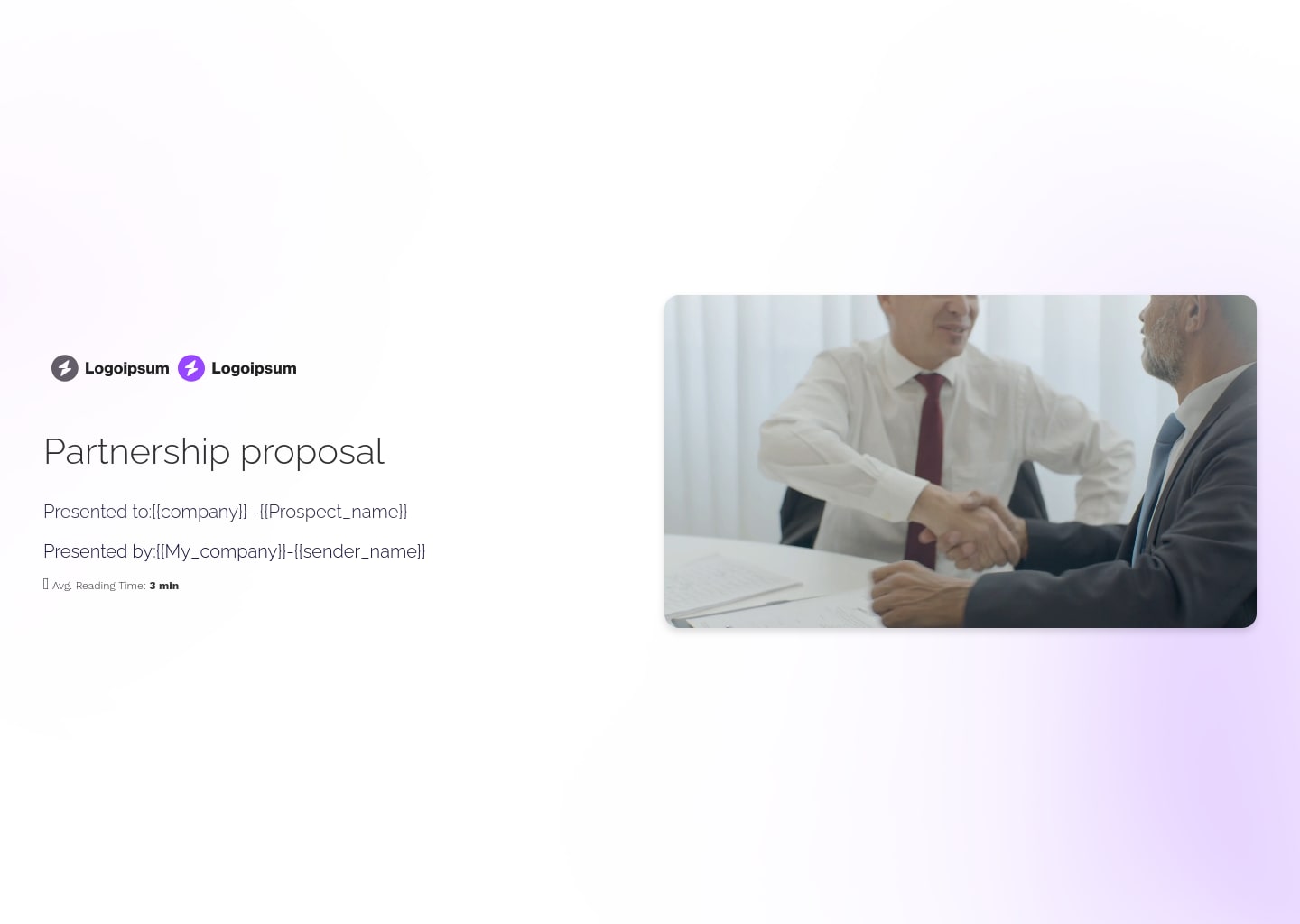 marketing partnership proposal