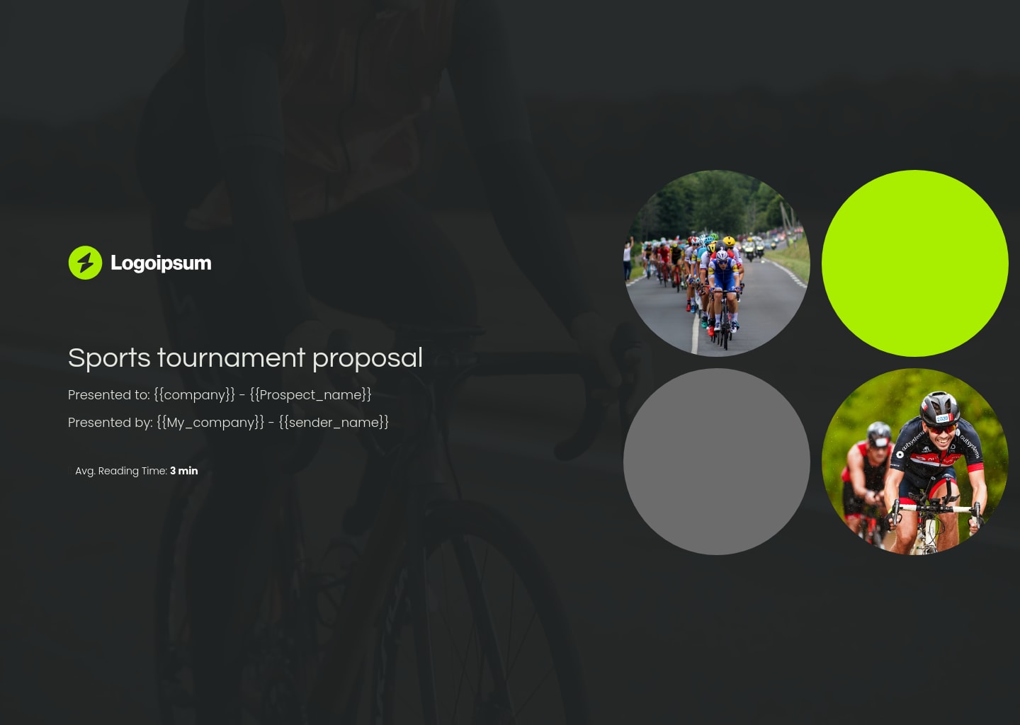 sports tournament proposal