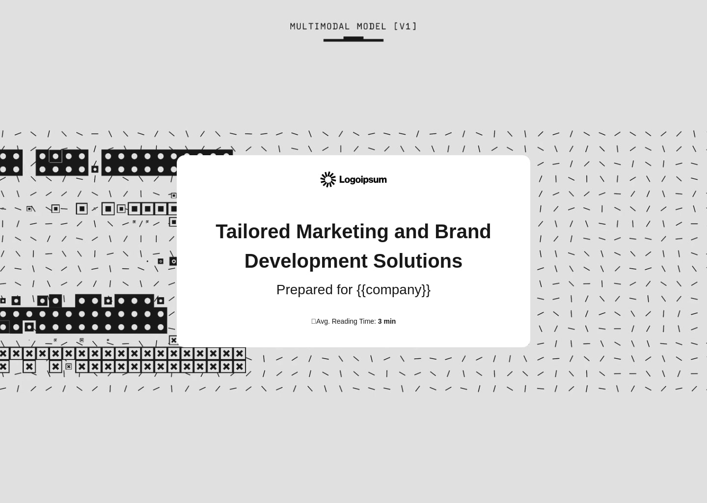 B2B service proposal
