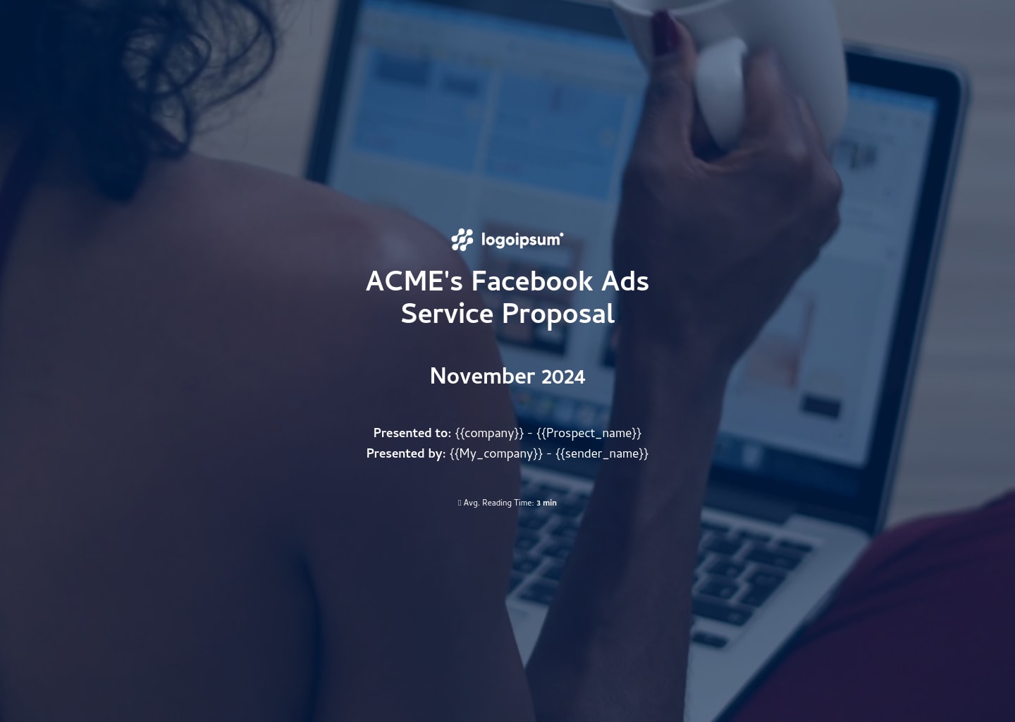 Facebook ads service proposal for SaaS