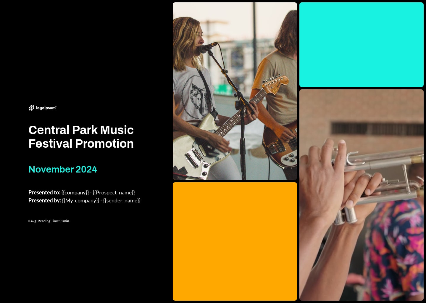 Facebook event promotion proposal